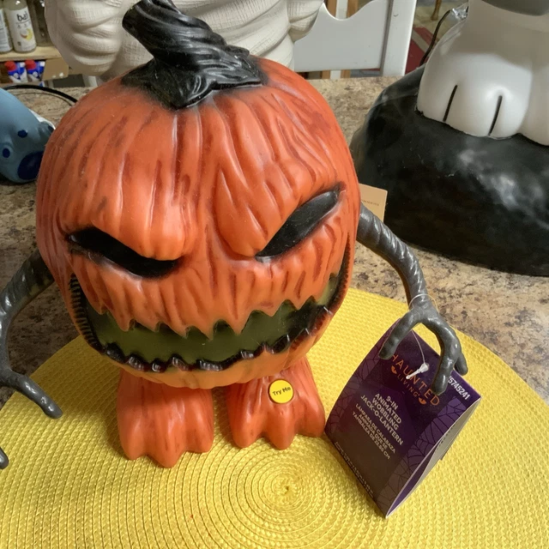 Calabaza Caminante 18 cm de Halloween