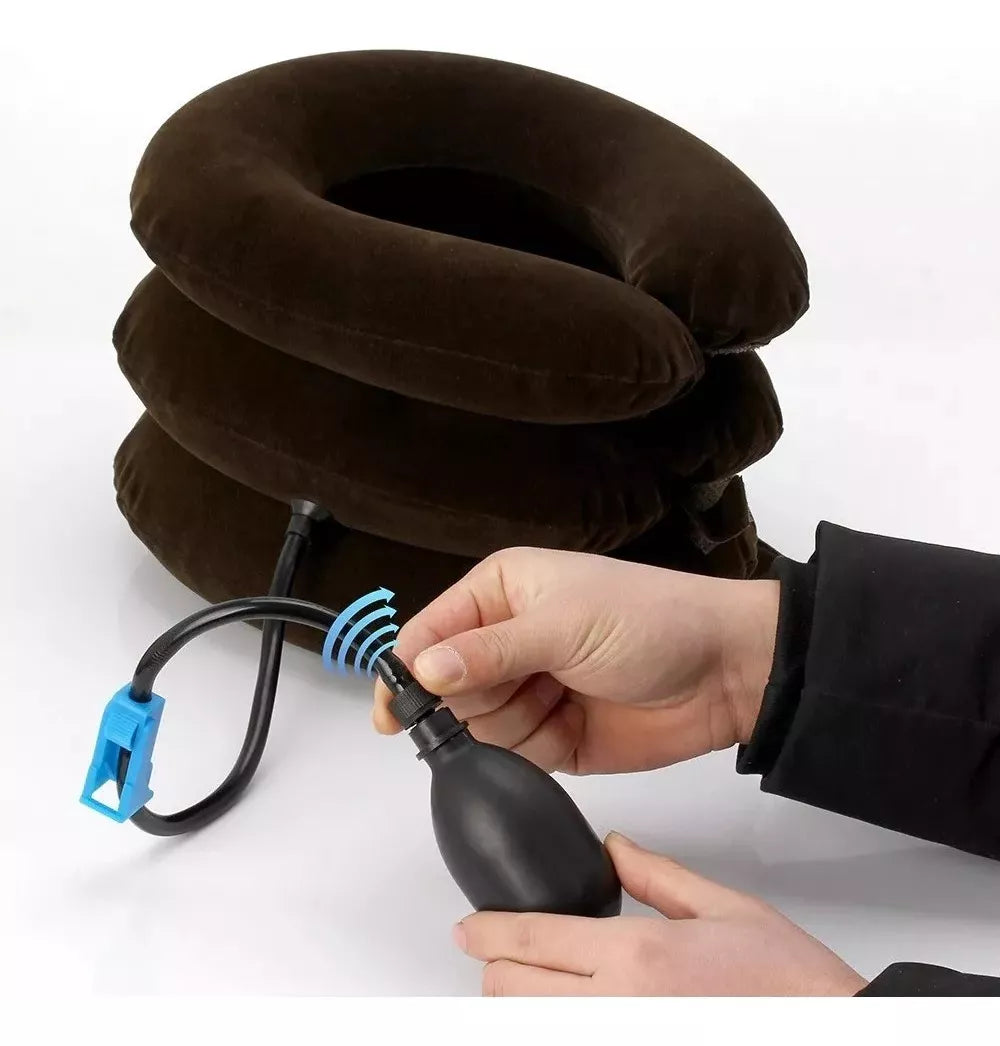Cojin Cervical Cuello Inflable almohada