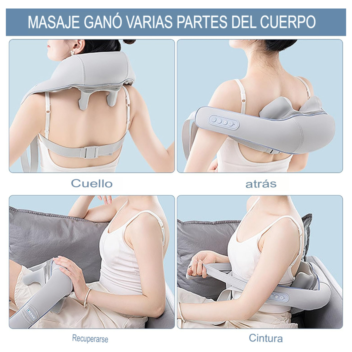 Cojín de Masaje Cervical Premium